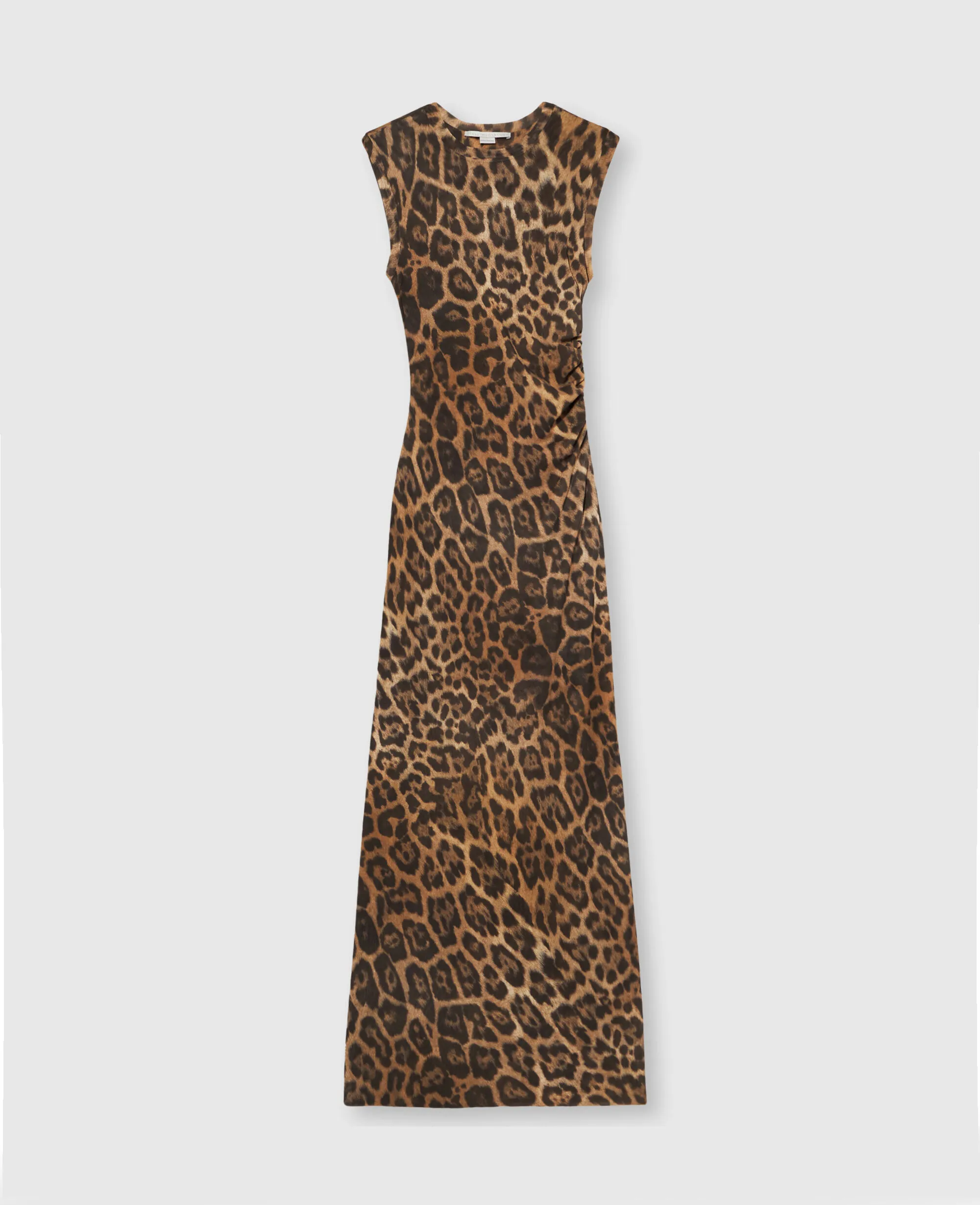 Leopard Sleeveless Maxi Dress