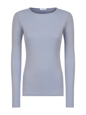 Maglietta girocollo in Eco Cotton - Lavanda