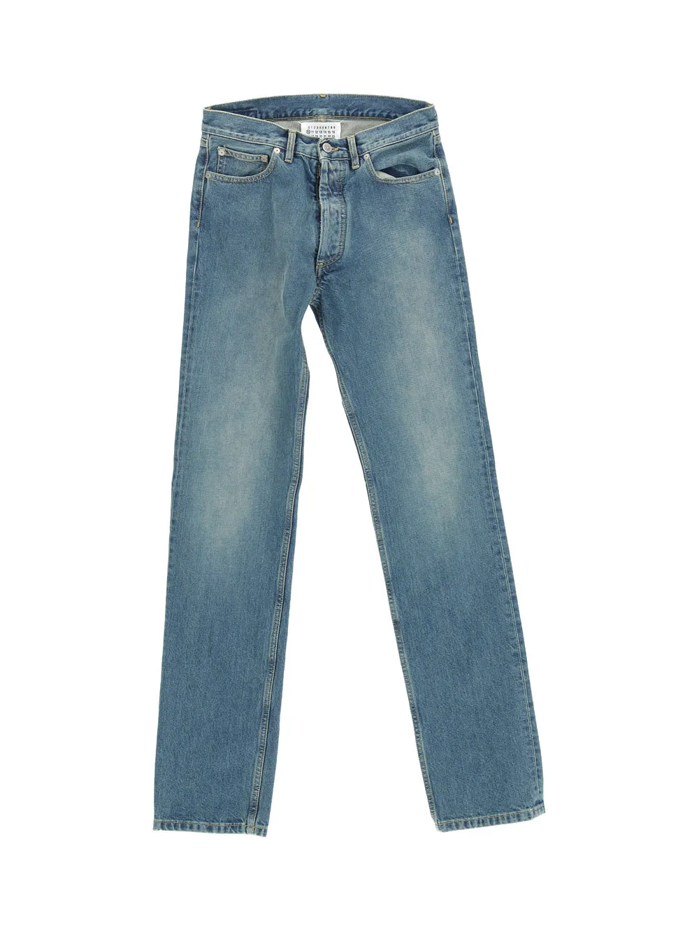 Maison Margiela Four-Stitch Straight Leg Jeans