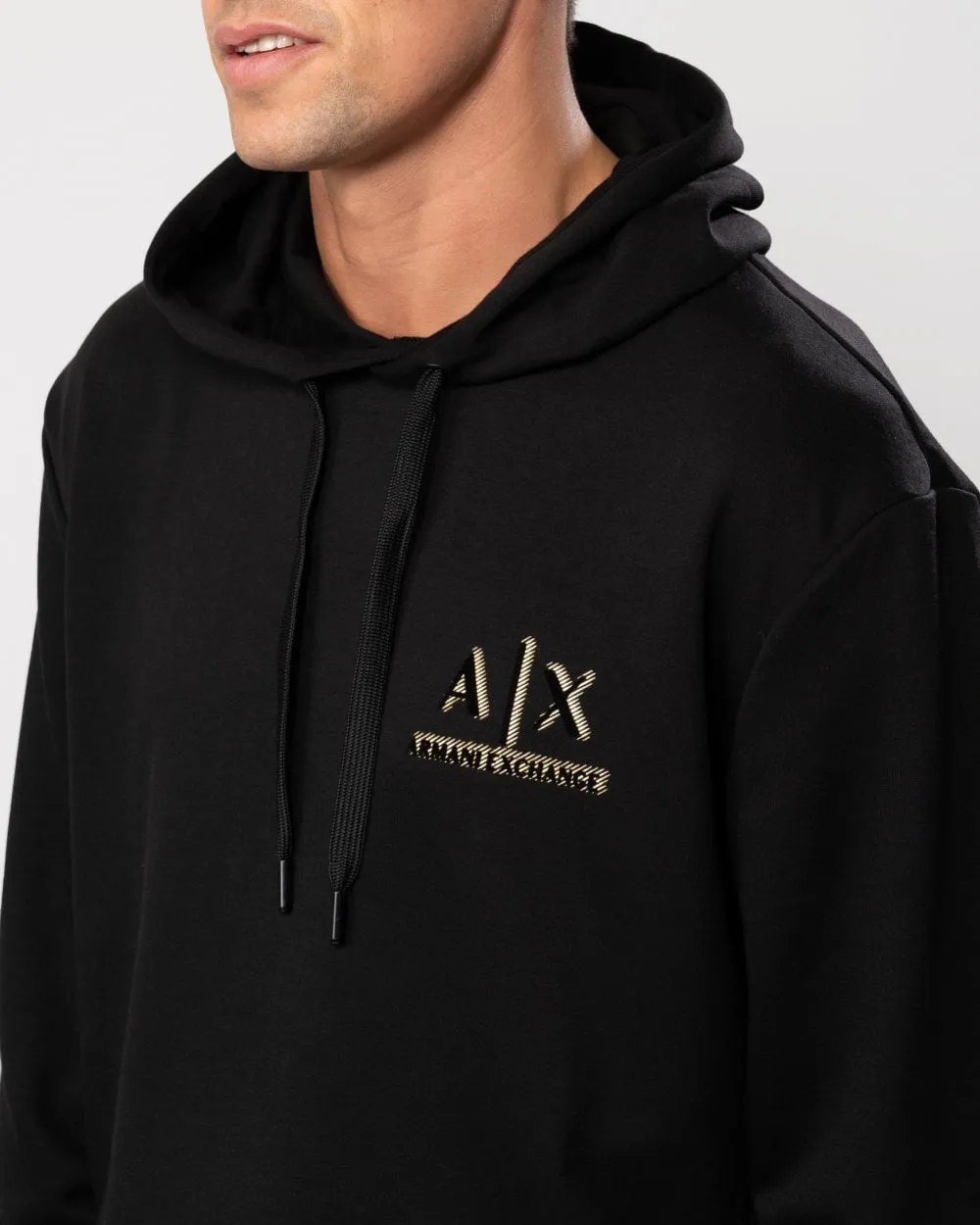 Mens 3D A|X Logo Pullover Hoodie