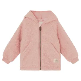 Mini A ture Adobe Rose Liff Teddy Fleece Jacket