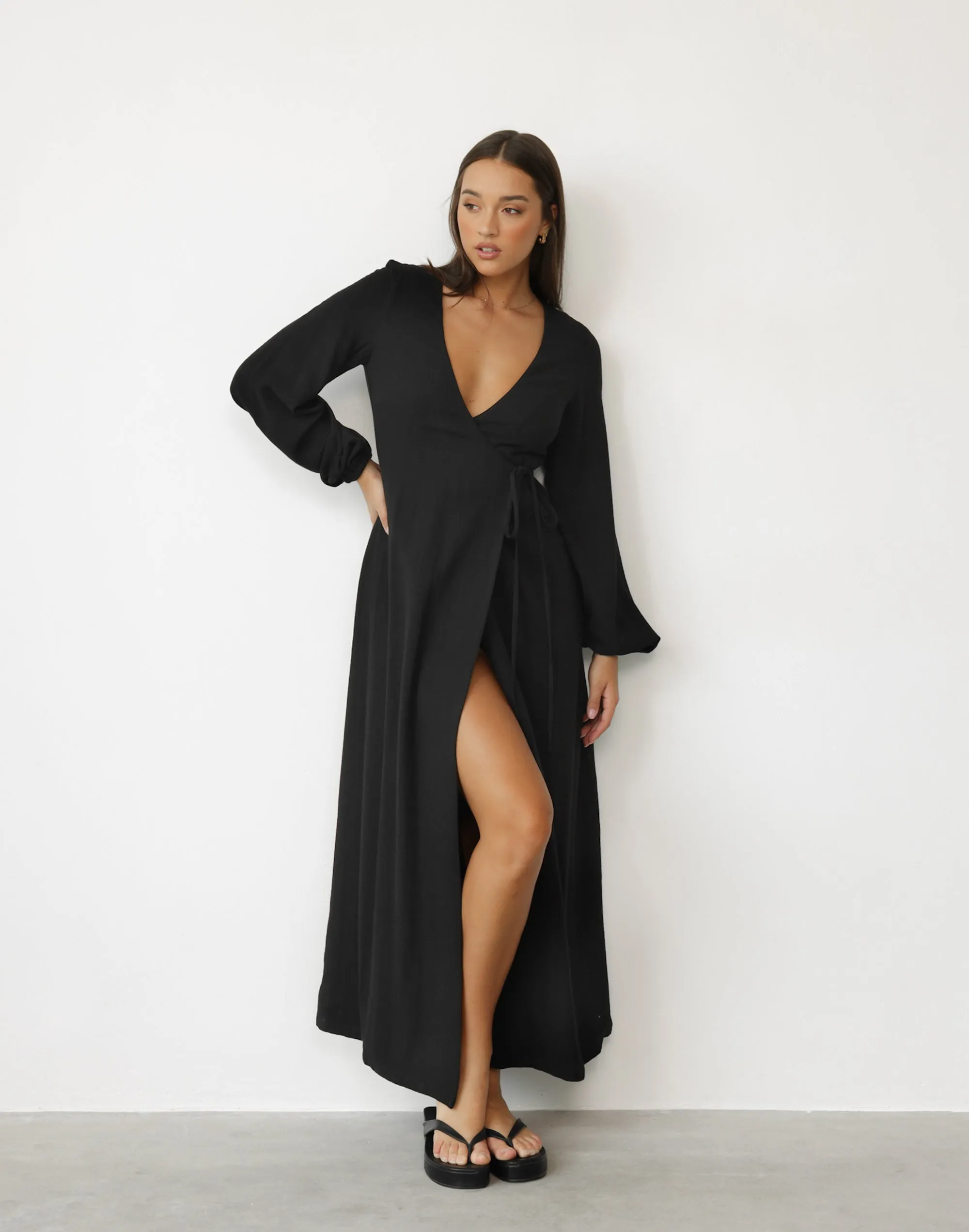 Mori Maxi Dress (Black)