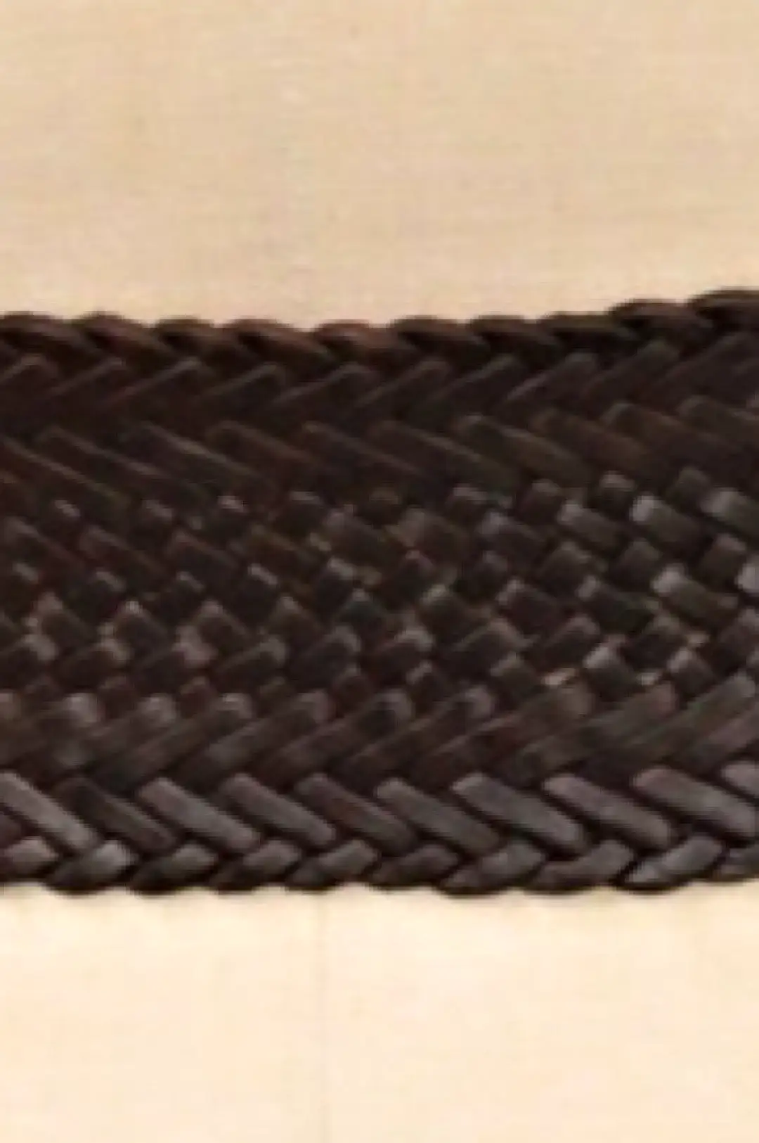 Moroccan Hand Woven Leather Belt