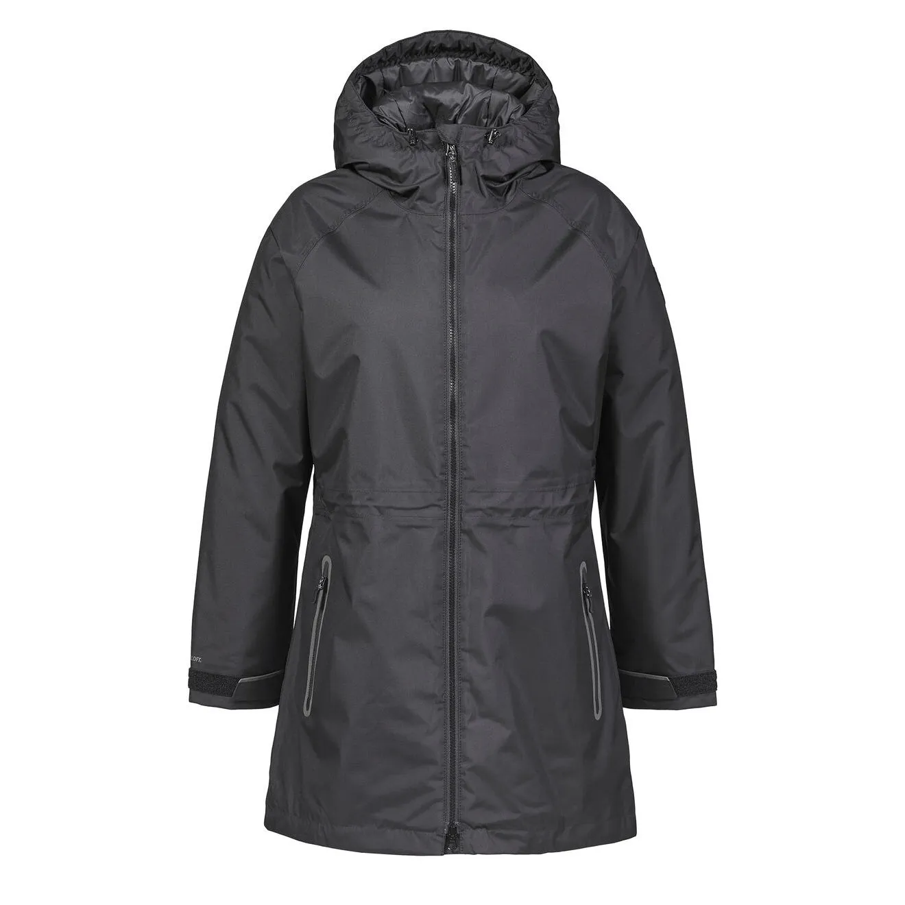 Musto Womens Corsica Long Primaloft Jacket Black