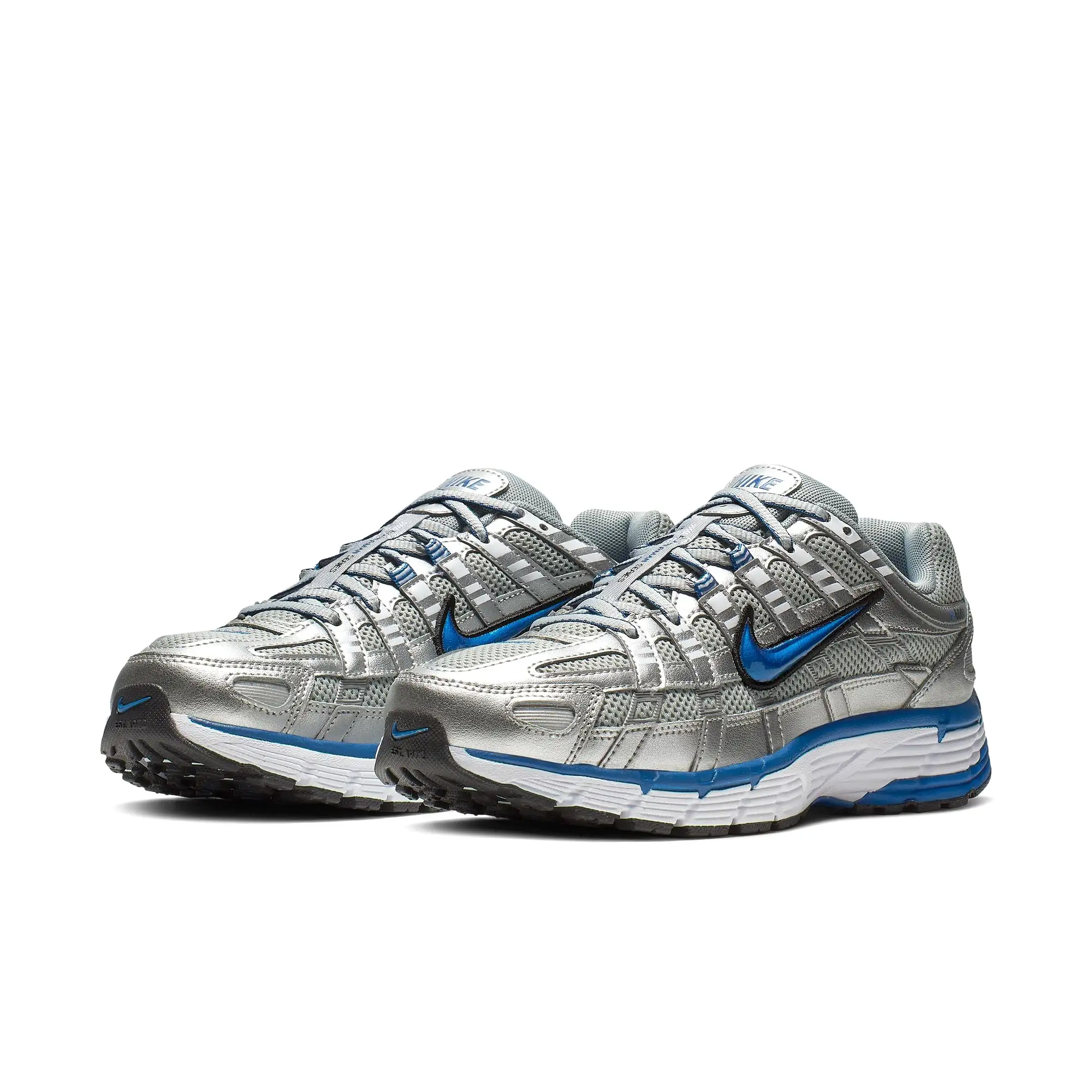 Nike P-6000 Metallic Silver/Team Royal-White-Black BV1021-001