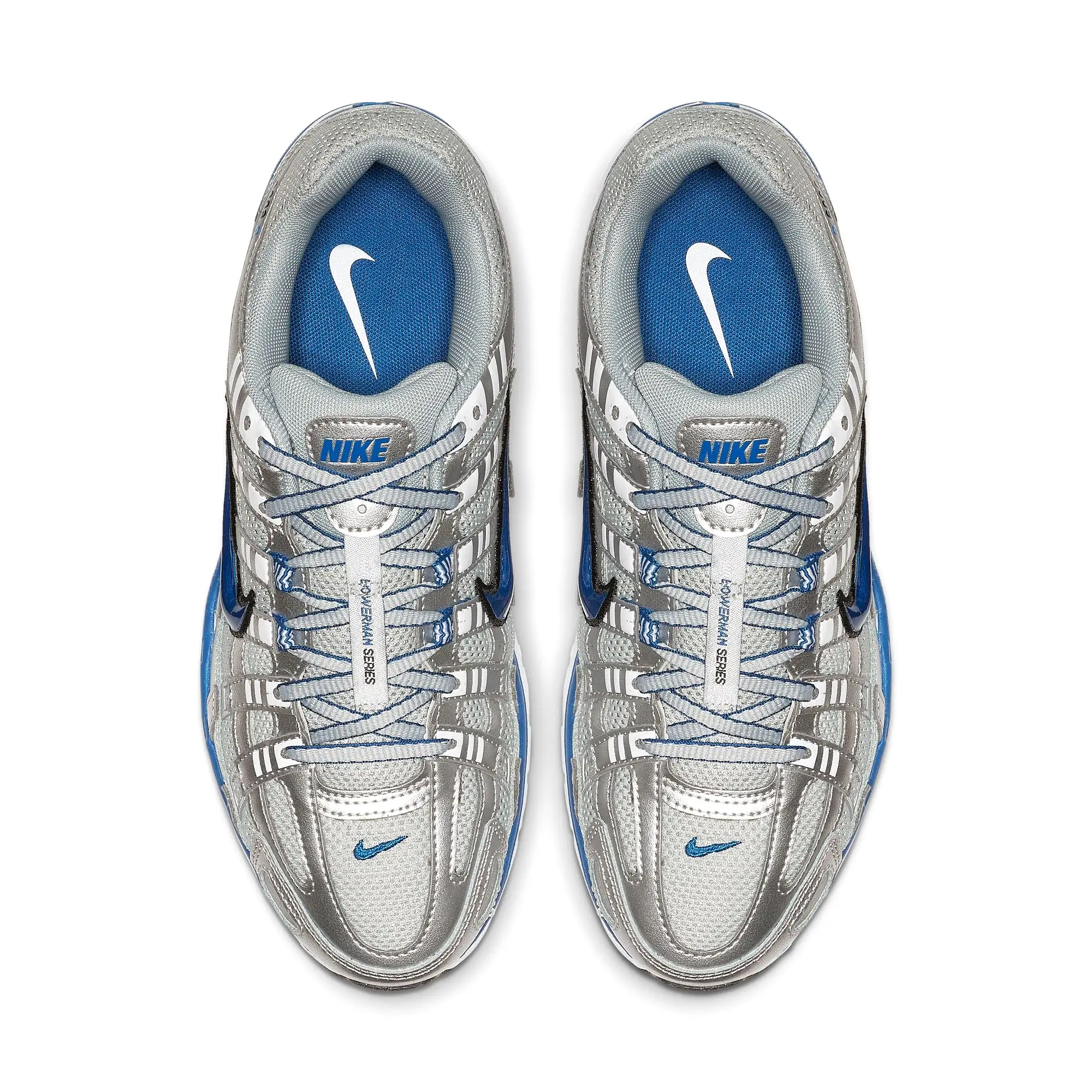 Nike P-6000 Metallic Silver/Team Royal-White-Black BV1021-001