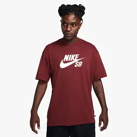 Nike SB HBR Logo Tee Dark Team Red