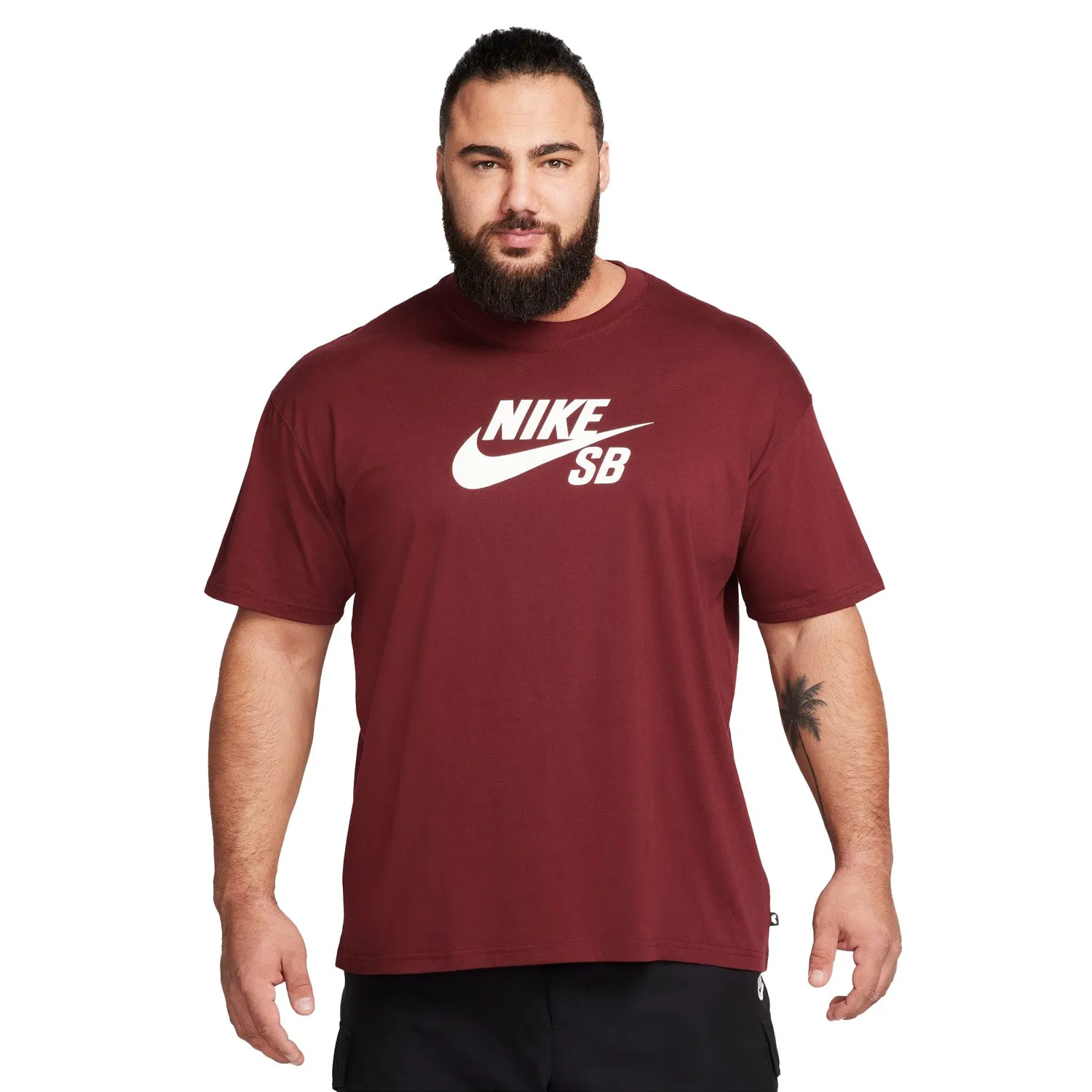 Nike SB Logo T-Shirt Dark Team Red