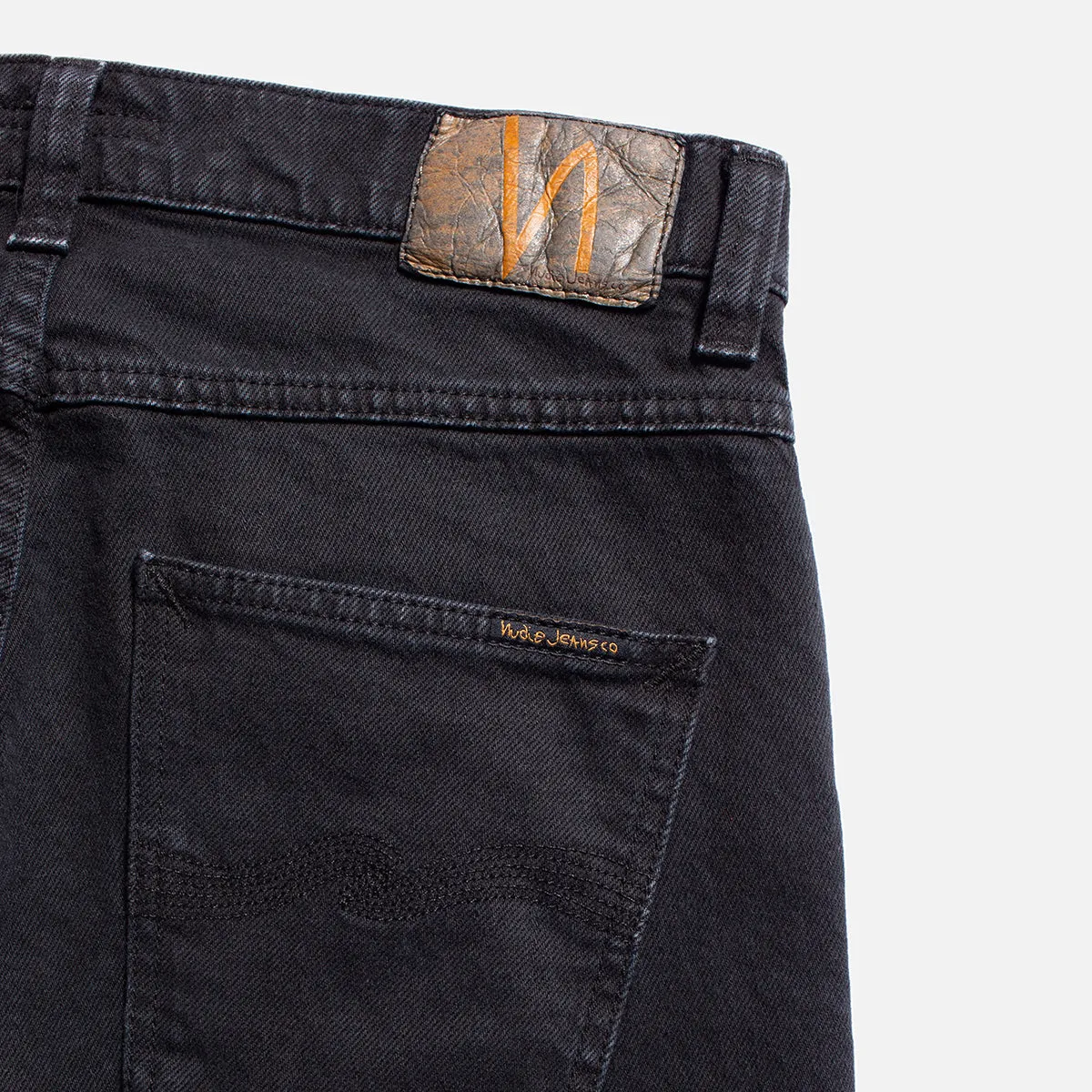 Nudie Jeans - Grim Tim Matte Black OD