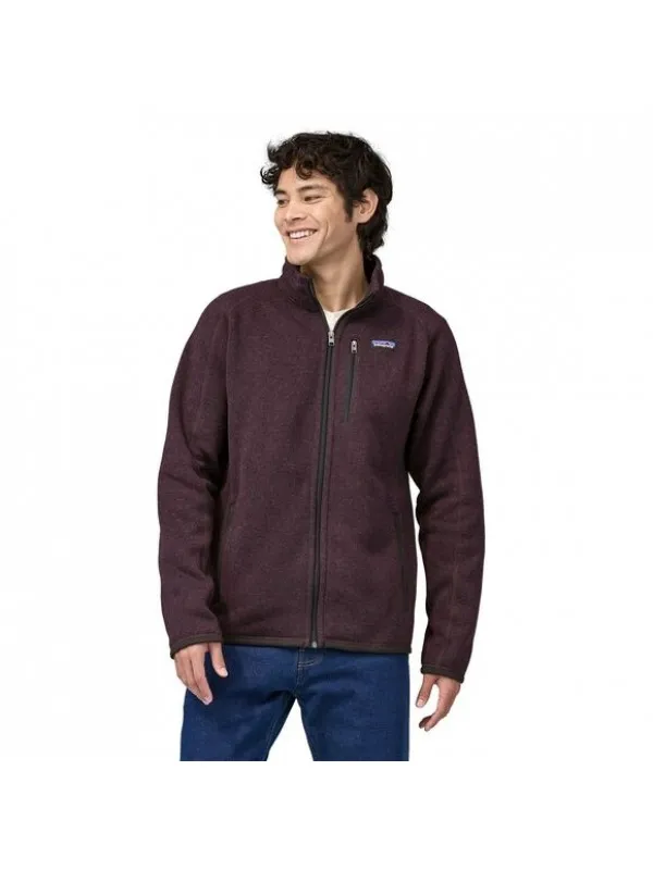 Patagonia Men's Better Sweater Fleece Jacket : Obsidian Plum