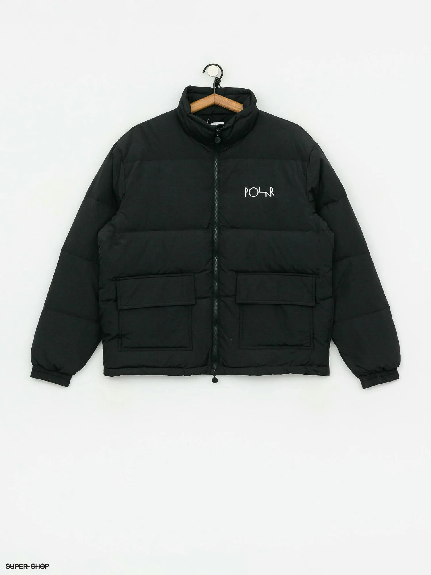 Polar Skate Pocket Puffer Jacket (black)