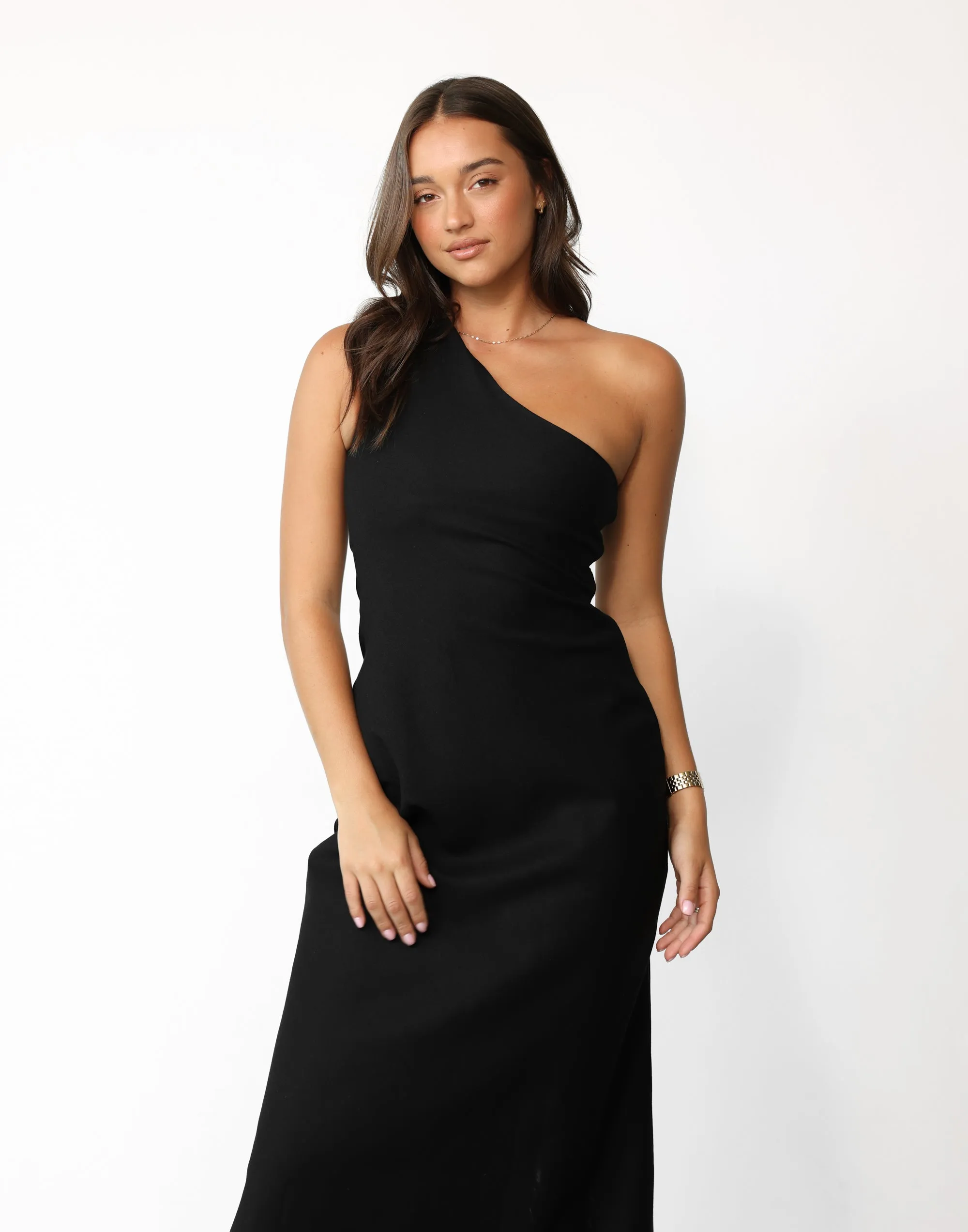 Rema Maxi Dress (Black)