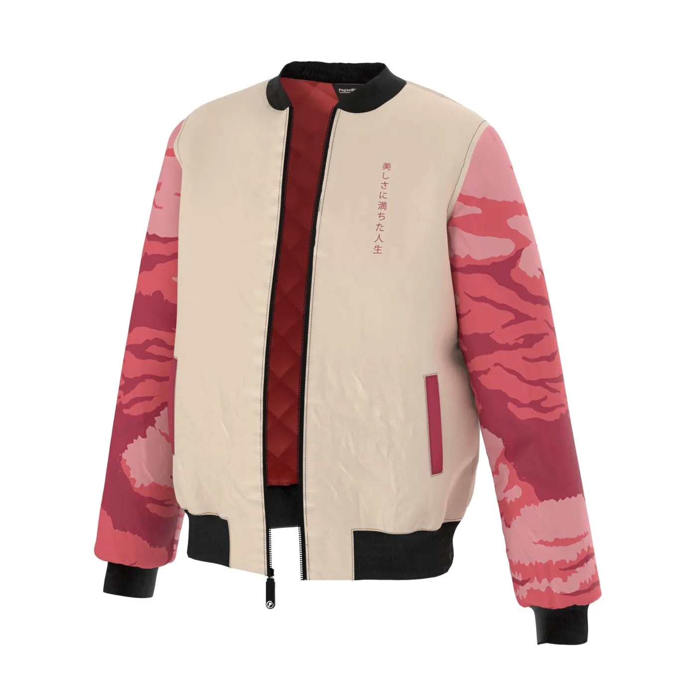 Sakura Blossom Bomber Jacket