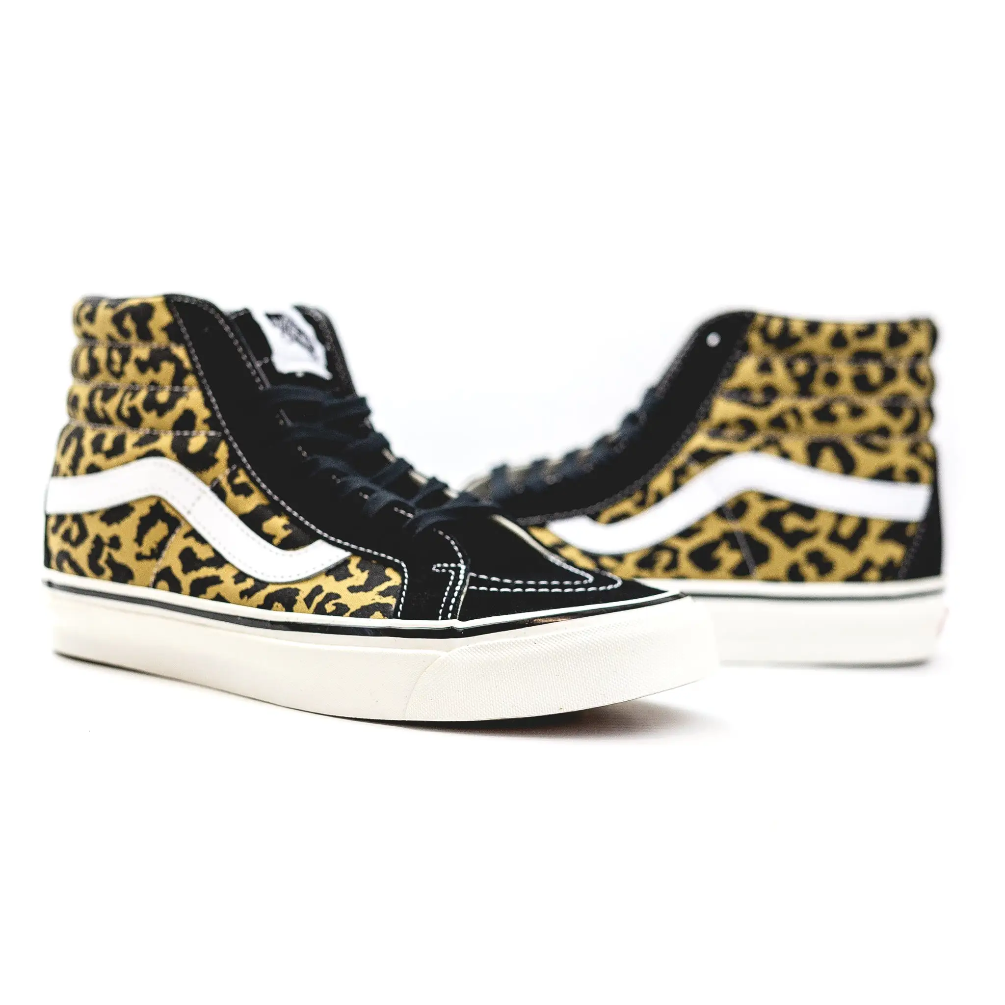 SK8-HI 38 DX (ANAHEIM FACTORY) BLACK/TAN LEOPARD