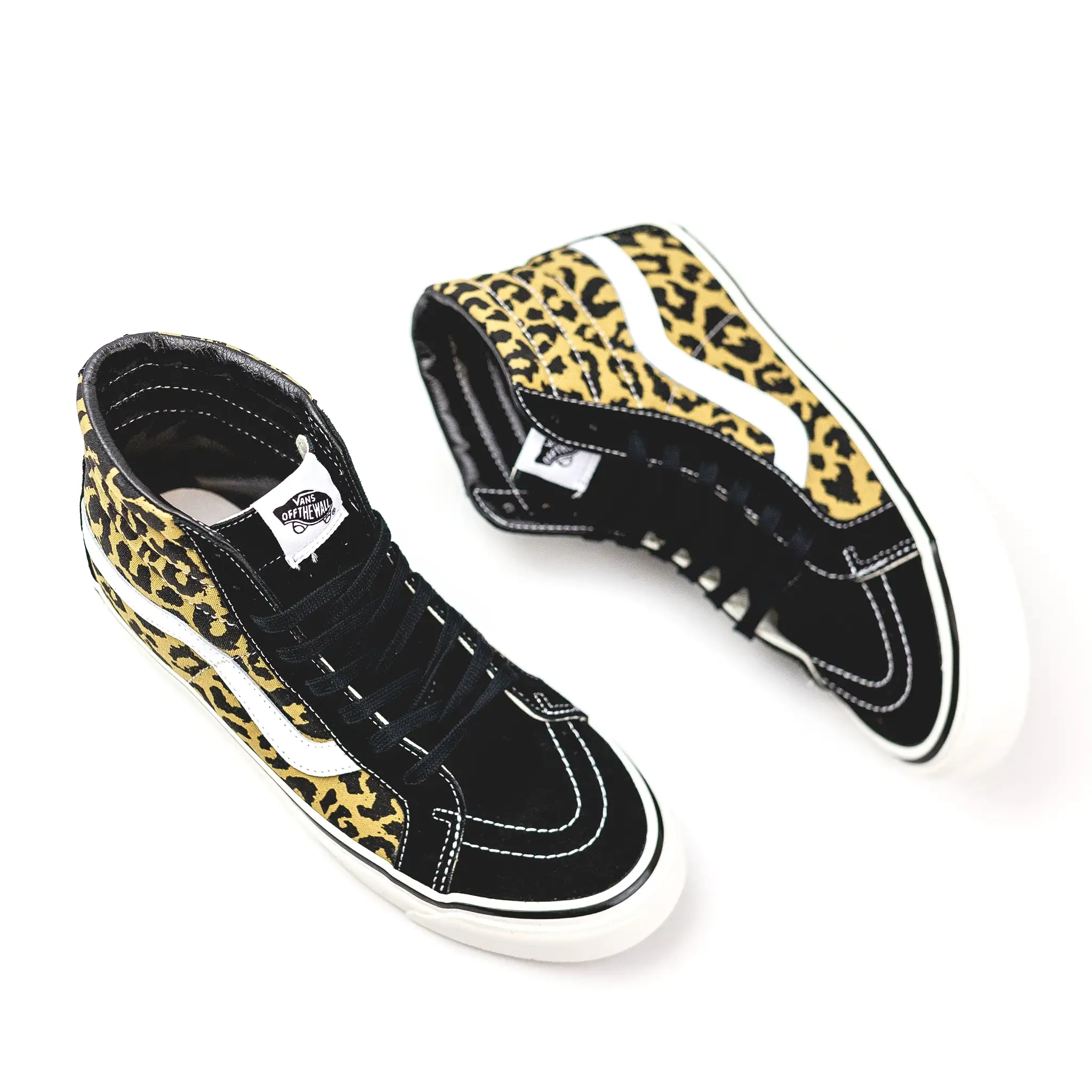 SK8-HI 38 DX (ANAHEIM FACTORY) BLACK/TAN LEOPARD