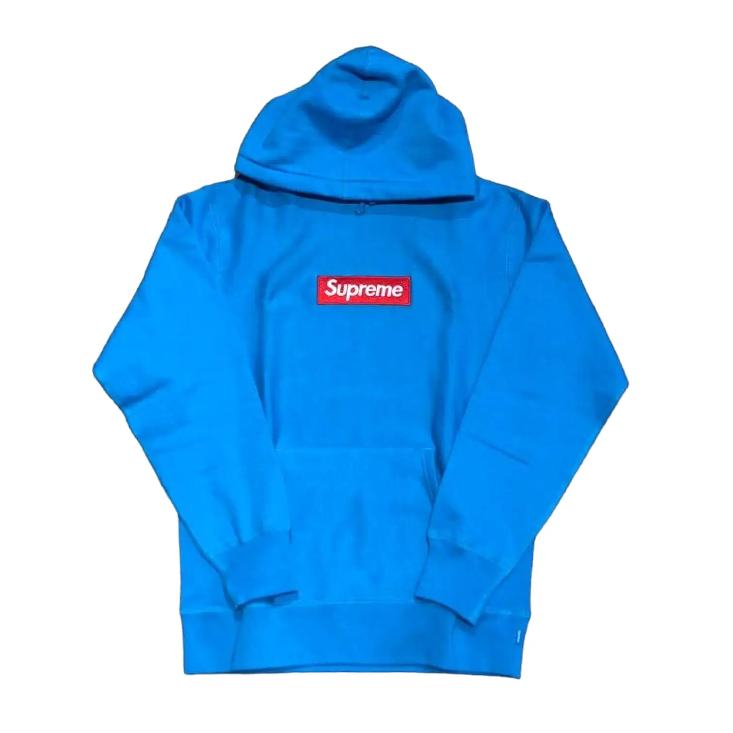 Supreme Box Logo Hoodie Blue 2009