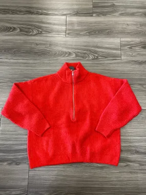 Sweater By Vince Camuto In Red, Size: L