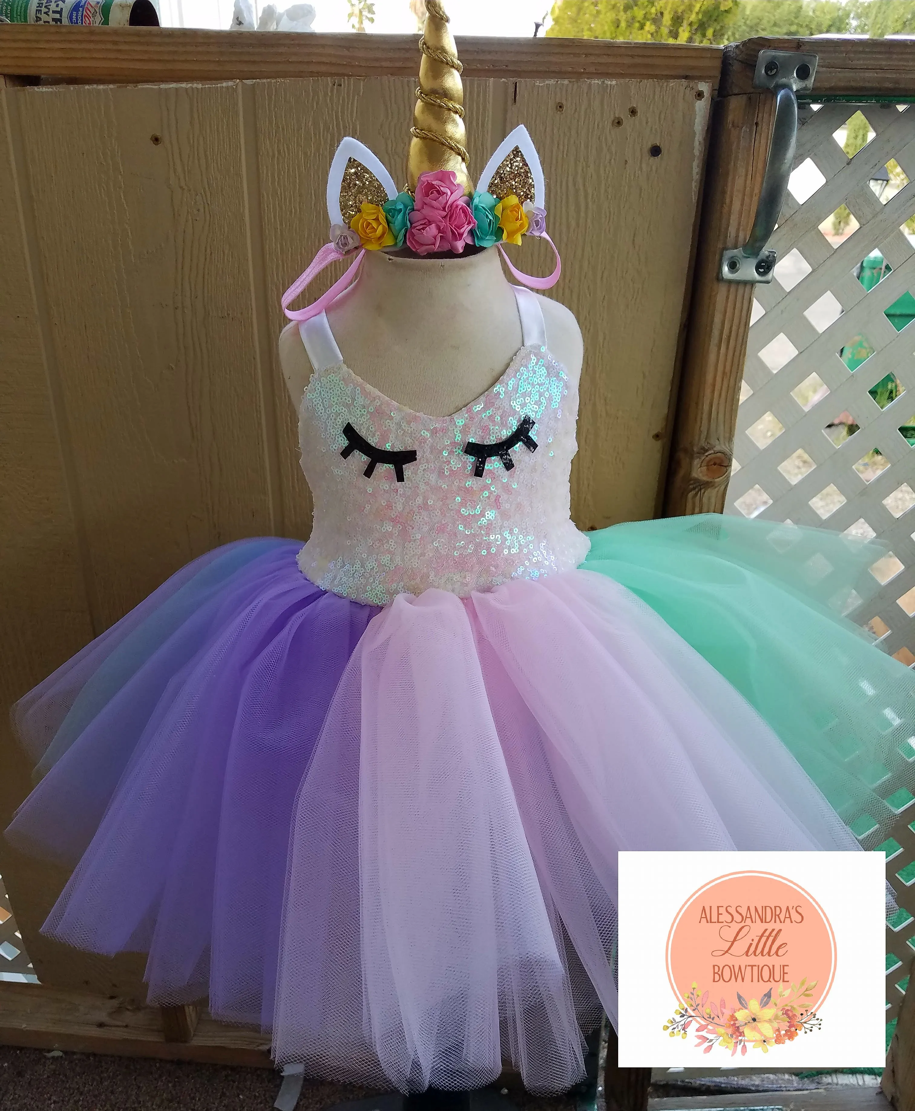 Sweet Unicorn couture dress