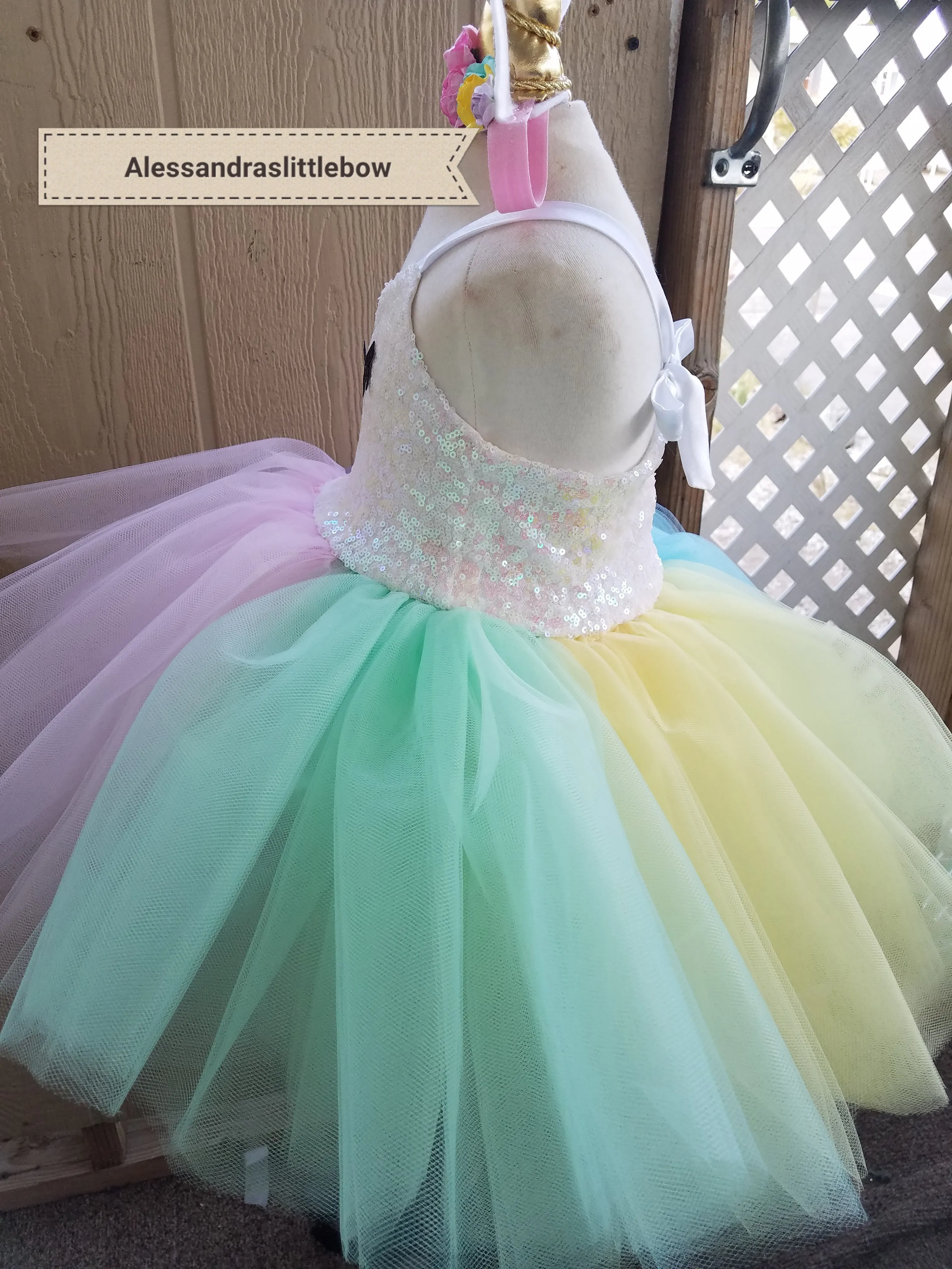 Sweet Unicorn couture dress