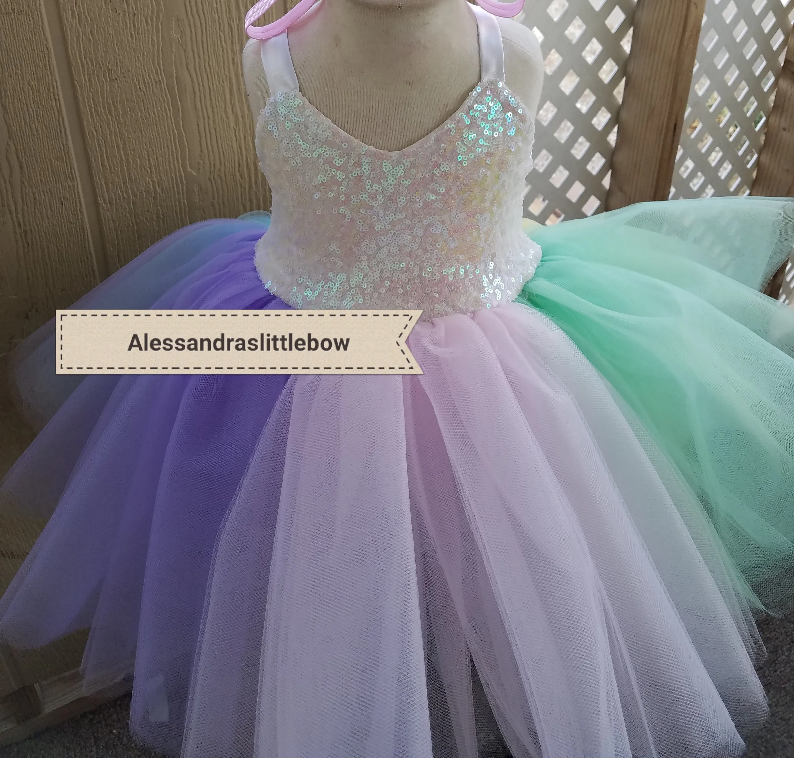 Sweet Unicorn couture dress