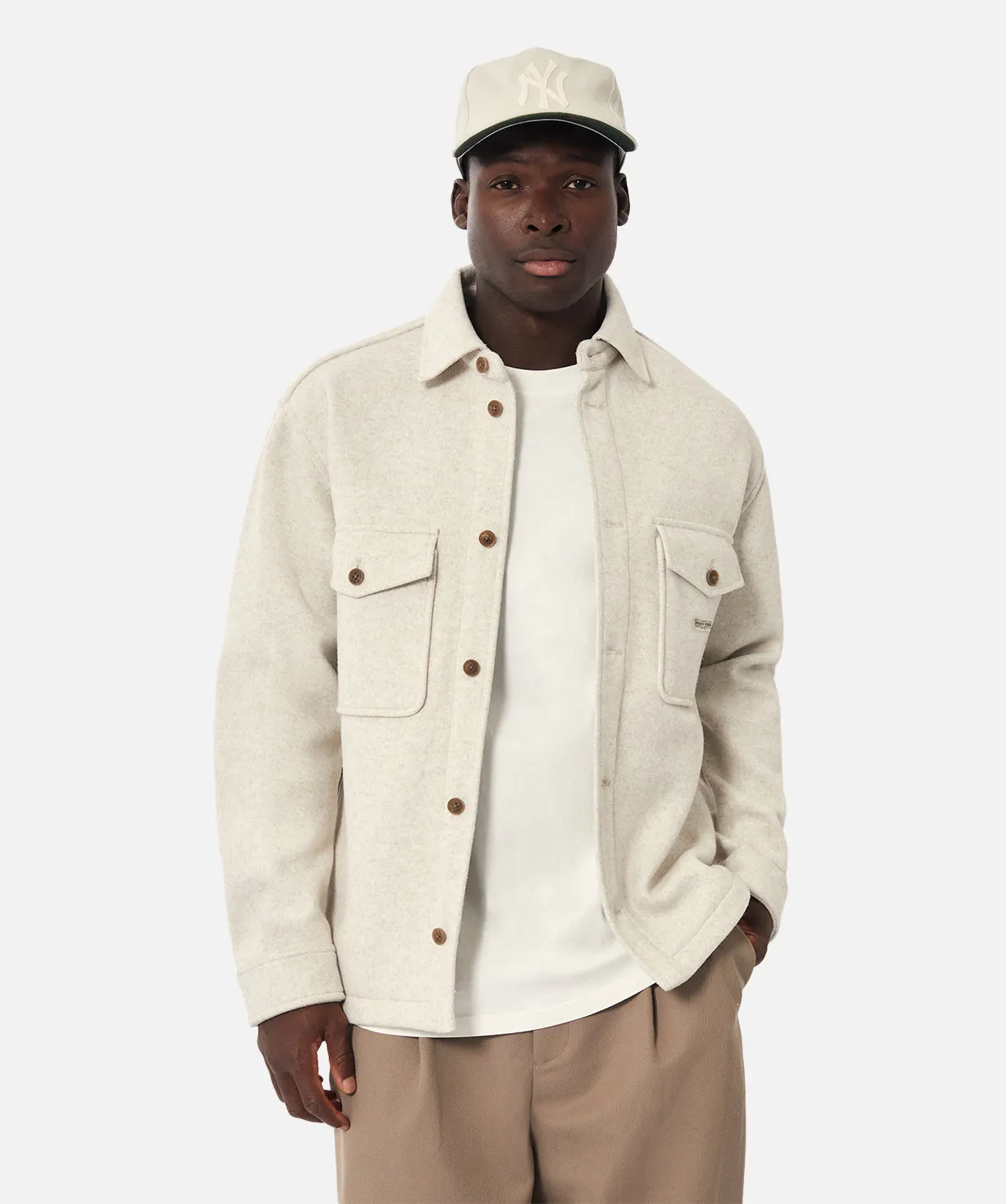 The Coleman Flannel Shirt Jacket - Wheat