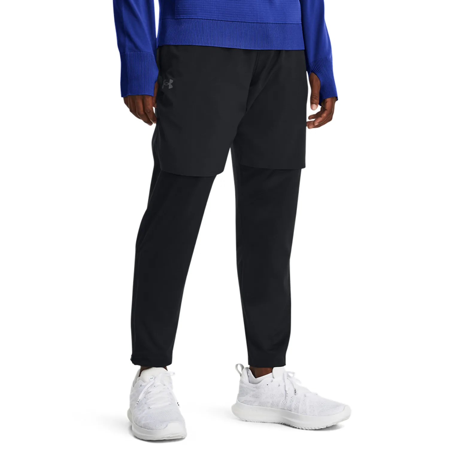 Under Armour Qualifier Elite Pantaloni  Black/Team Royal/Reflective