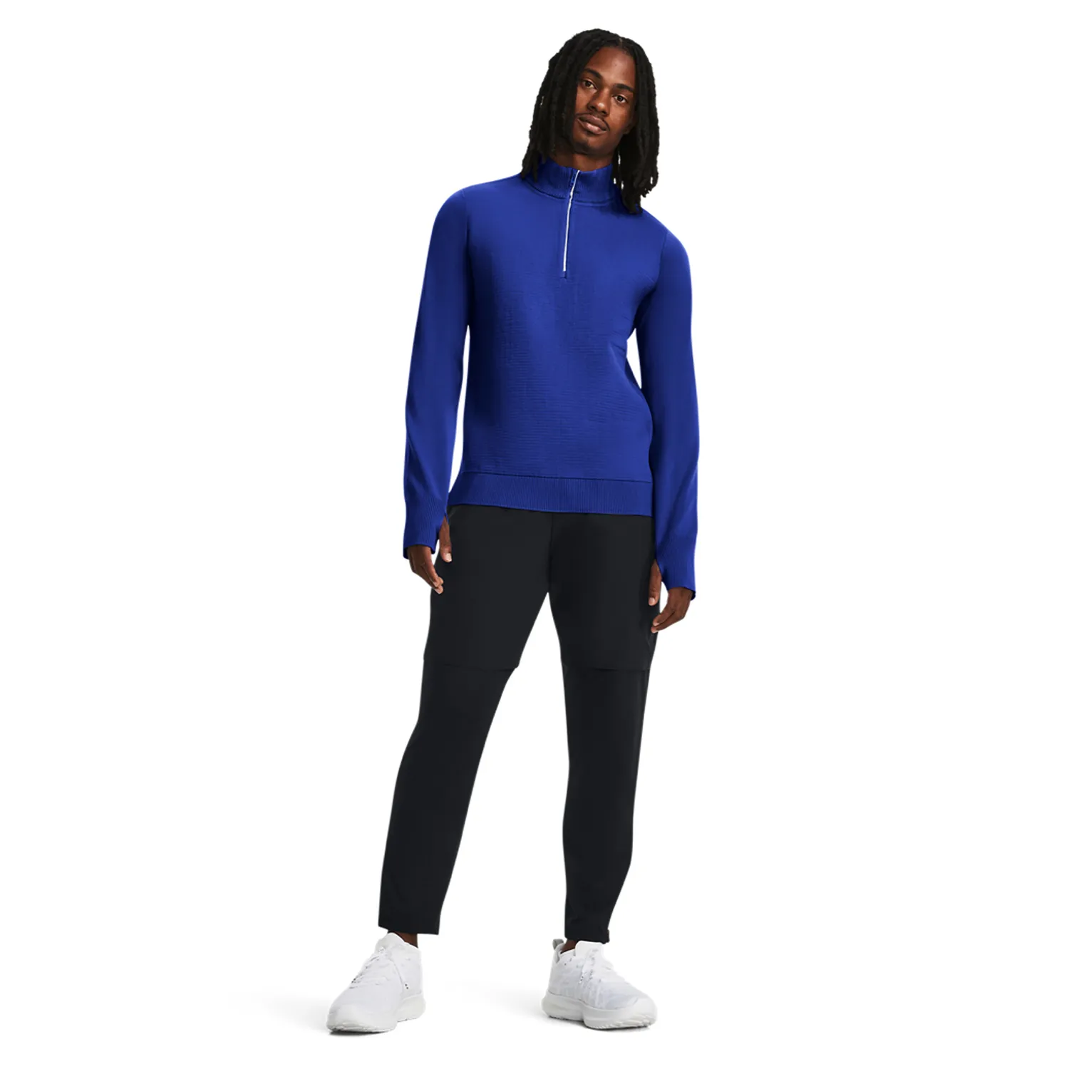 Under Armour Qualifier Elite Pantaloni  Black/Team Royal/Reflective