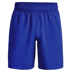 Under Armour Woven Graphic Shorts - Mens - Team Royal/White