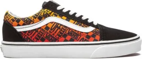 Vans Old Skool Off The Wall Logos Orange sneakers Black